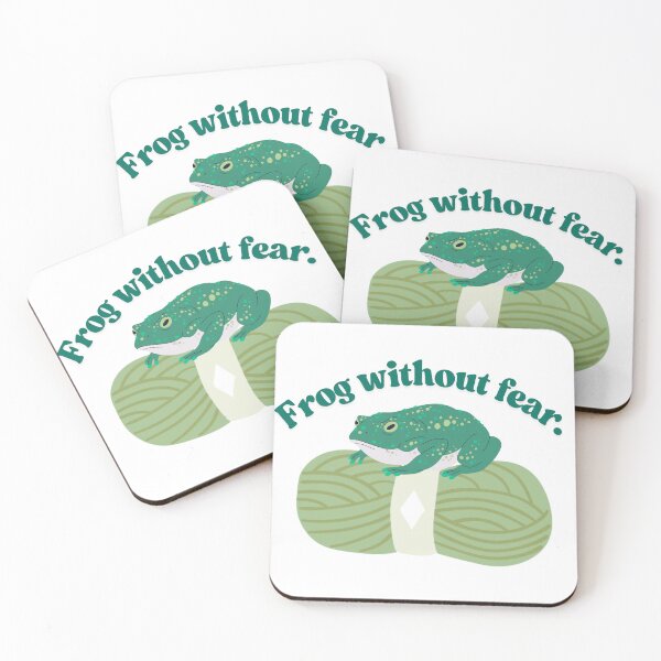 Item preview, Frog Without Fear designed and sold by CursedCubicle.