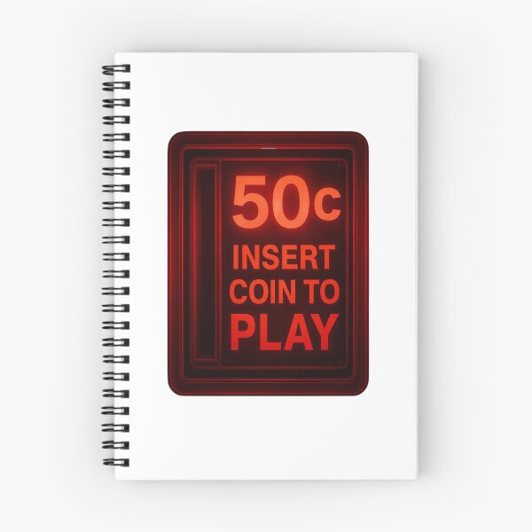Item preview, Insert Coin Retro Arcade  designed and sold by CharmStudio.