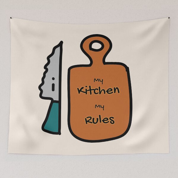 Item preview, My Kitchen My rules designed and sold by Nesro34.