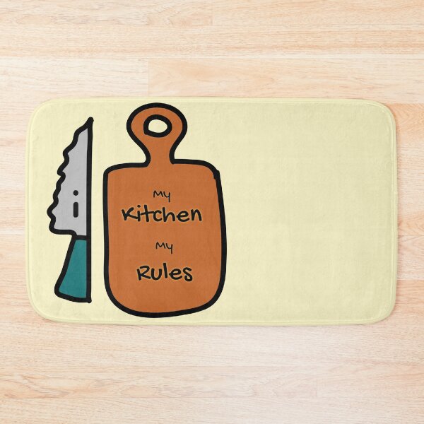 Item preview, My Kitchen My rules designed and sold by Nesro34.