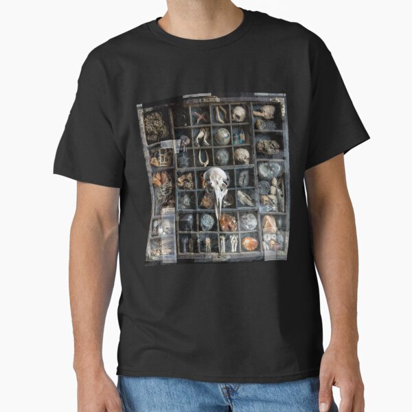 Digital Collage Occult Art-"Curio Box #2" Classic T-Shirt