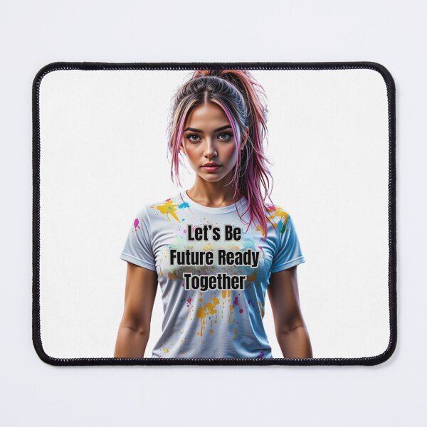 Item preview, Let's Be Future Ready Together ( female trainer) designed and sold by FutureReady.