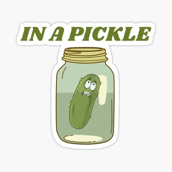 Item preview, In a pickle designed and sold by CursedCubicle.