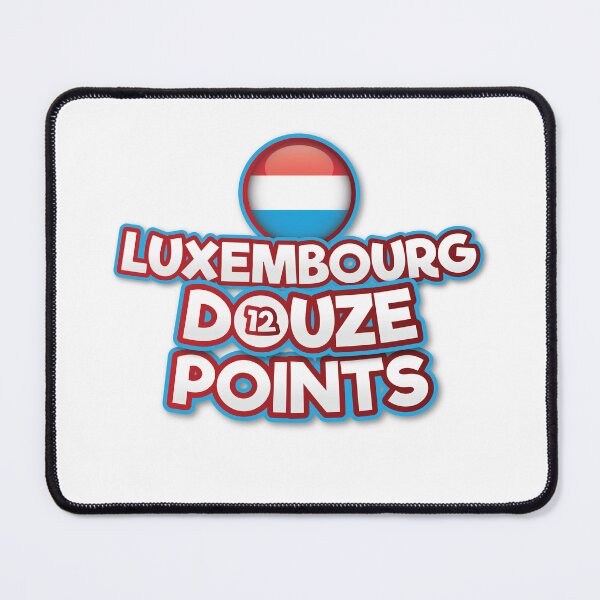 Item preview, Luxembourg Douze Points - Eurovision Luxembourg - Eurovision Song Contest - 12 Points - ESC2025 - Laura Thorn - La Poupée Monte Le Son designed and sold by Vision-Tees.