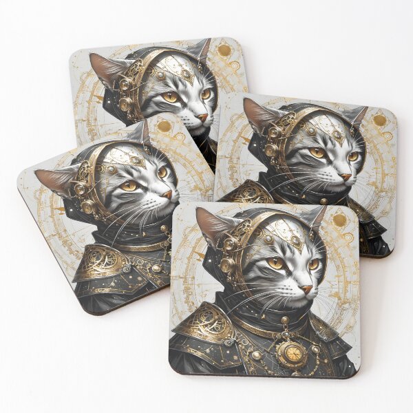 Item preview, Steampunk Cat designed and sold by Angelandspot.
