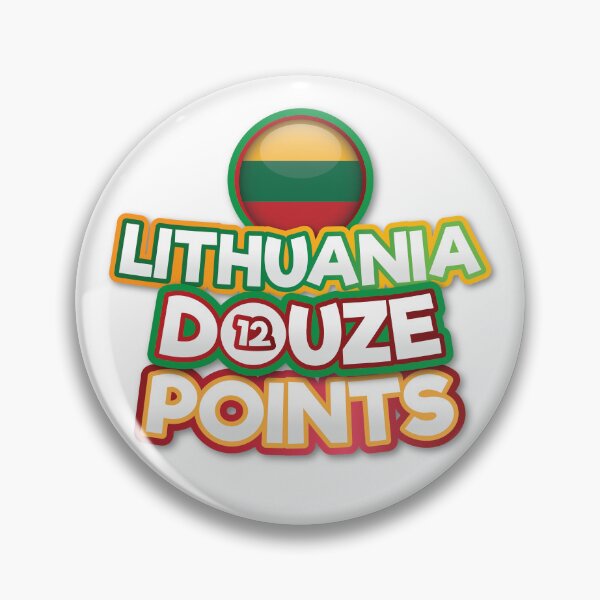 Item preview, Lithuania Douze Points - Eurovision Lithuania - Eurovision Song Contest  - 12 Points - ESC2025 - Katarsis  - Tavo Akys designed and sold by Vision-Tees.