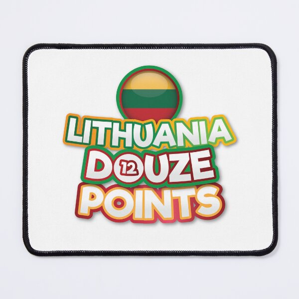Item preview, Lithuania Douze Points - Eurovision Lithuania - Eurovision Song Contest - 12 Points - ESC2025 - Katarsis - Tavo Akys designed and sold by Vision-Tees.