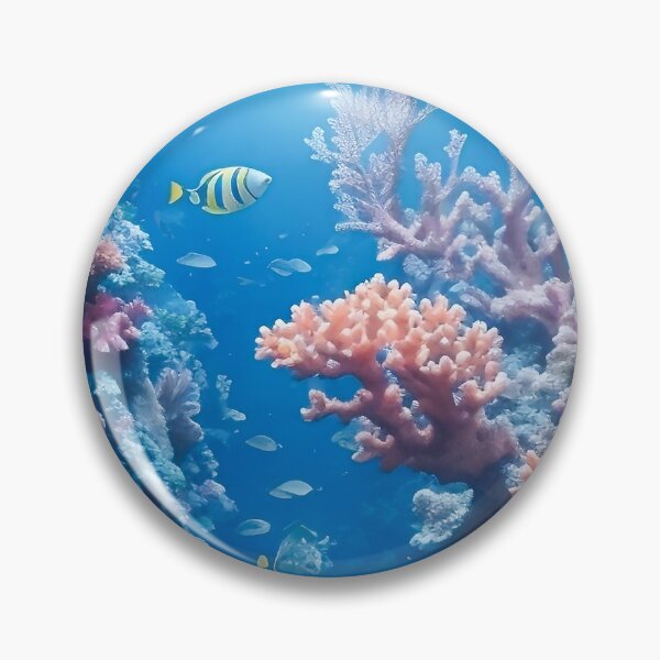 Item preview, Underwater coral reef with fish designed and sold by ewynter.