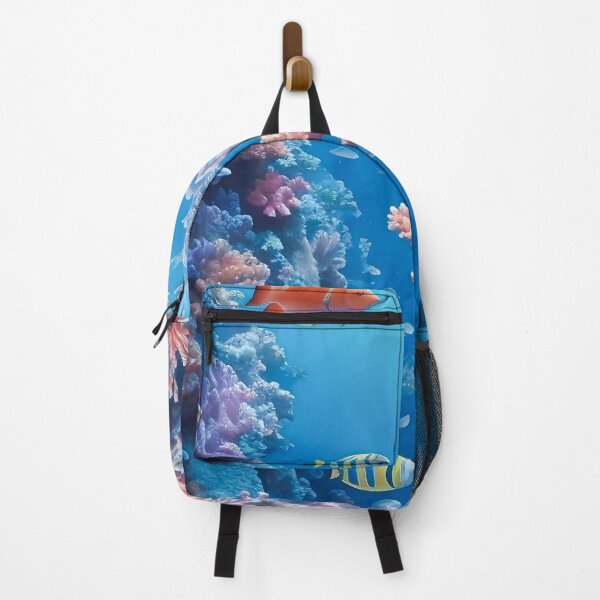 Item preview, Underwater coral reef with fish designed and sold by ewynter.
