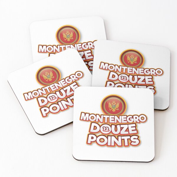 Item preview, Montenegro Douze Points - Eurovision Montenegro - Eurovision Song Contest  - 12 Points - ESC2025 - Nina Žižić - Dobrodošli designed and sold by Vision-Tees.