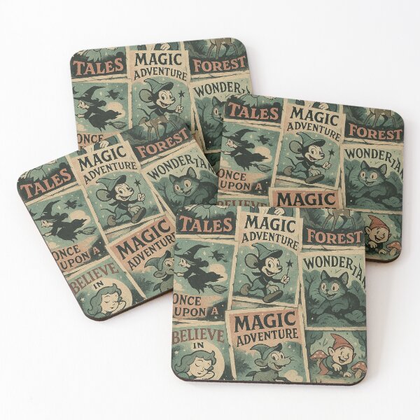 Item preview, Vintage Fairytale Magic Adventure Collage designed and sold by weirdfishes123.