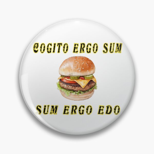 Item preview, Cogito Ergo Sum Sum ergo edo designed and sold by JanChryzostom.