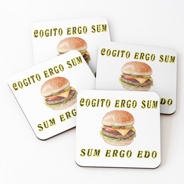 Item preview, Cogito Ergo Sum Sum ergo edo designed and sold by JanChryzostom.