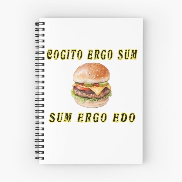 Artikelvorschau, Cogito Ergo Sum Sum ergo edo entworfen und verkauft von JanChryzostom.