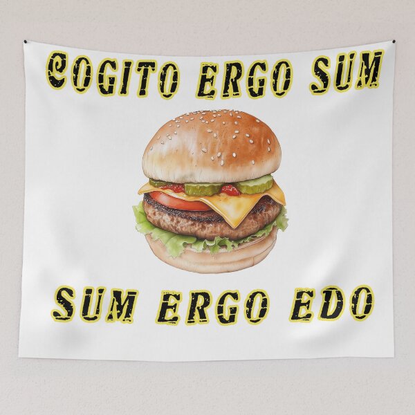 Item preview, Cogito Ergo Sum Sum ergo edo designed and sold by JanChryzostom.