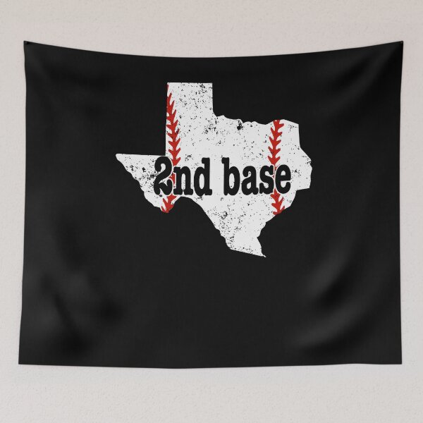 Item preview, Second Base Baseball Texas 2nd Base Softball Shirt designed and sold by shoppzee.