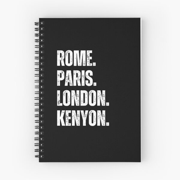Item preview, International Destinations & My Town, Rome, Paris, London, Kenyon. designed and sold by It's Wheelie Cool.