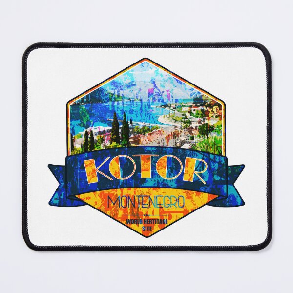 Item preview, Kotor Montenegro World Hertitage Site Grunge Style designed and sold by Wanderful-roads.