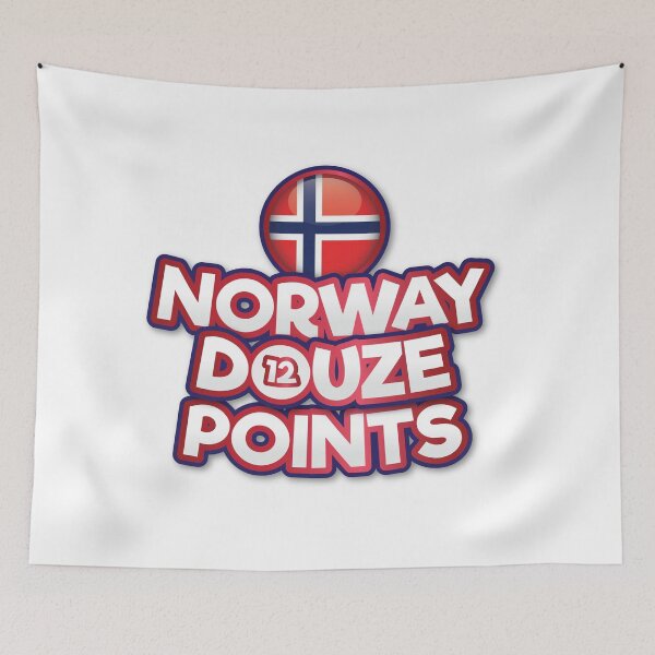 Item preview, Norway Douze Points - Eurovision Norway - Eurovision Song Contest  - 12 Points - ESC2025 - Kyle Alessandro - Lighter designed and sold by Vision-Tees.