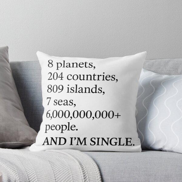 Item preview, And I am Single! designed and sold by Ink And Inspire.