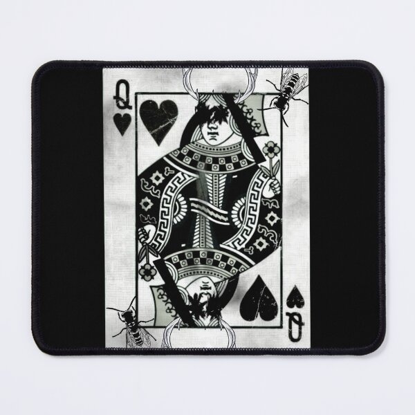 Item preview, Yellowjackets B&W Antler Queen Card designed and sold by vampiricb1tch.