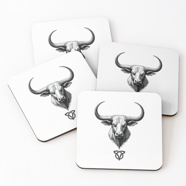 Item preview, Geometric Bull Emblem designed and sold by Digital Artisan.