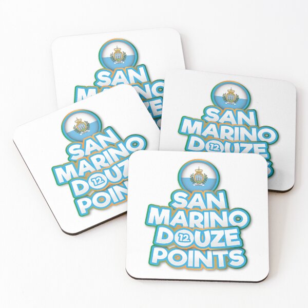 Item preview, San Marino Douze Points - Eurovision San Marino - Eurovision Song Contest  - 12 Points - ESC2025  - Gabry Ponte - Tutta L'Italia designed and sold by Vision-Tees.