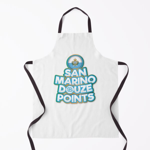 Item preview, San Marino Douze Points - Eurovision San Marino - Eurovision Song Contest  - 12 Points - ESC2025  - Gabry Ponte - Tutta L'Italia designed and sold by Vision-Tees.