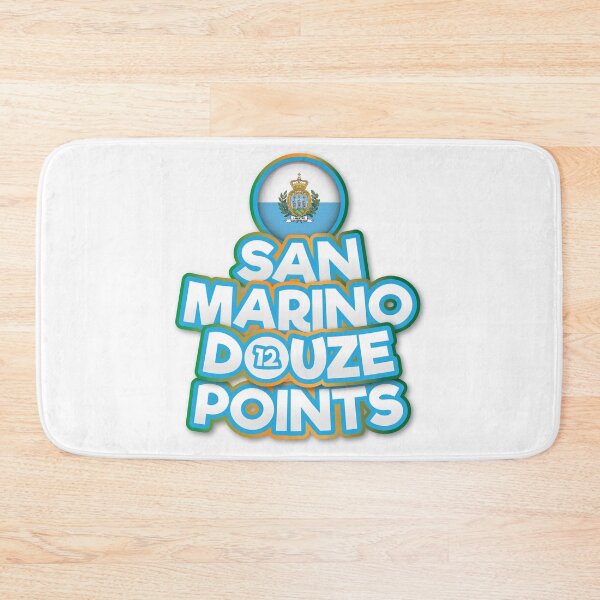 Item preview, San Marino Douze Points - Eurovision San Marino - Eurovision Song Contest  - 12 Points - ESC2025  - Gabry Ponte - Tutta L'Italia designed and sold by Vision-Tees.
