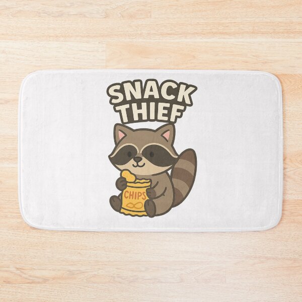 Item preview, Snack Thief Raccoon – Cute Cartoon Chips Lover designed and sold by ALITOPRINCE.