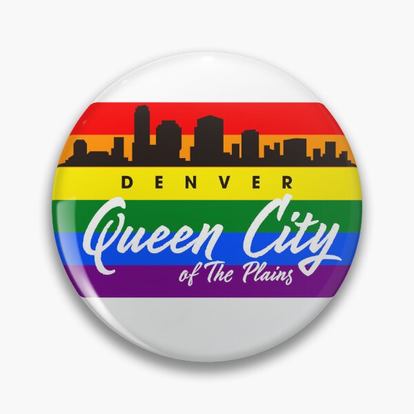 Artikelvorschau, Queen City of the Plains Denver Skyline entworfen und verkauft von LibStix.
