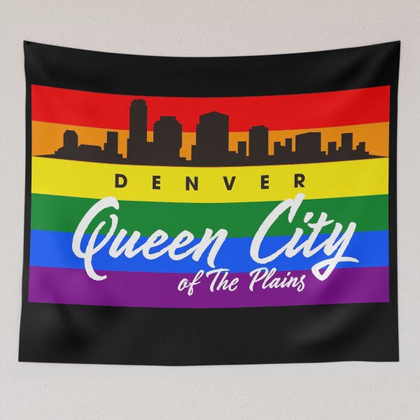 Item preview, Queen City of the Plains Denver Skyline designed and sold by LibStix.