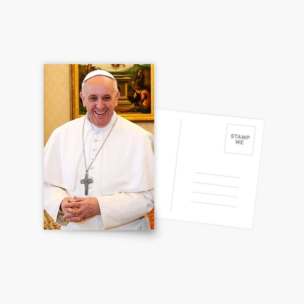 Pope Francis Photo Meeting Brazil President Vatican Visit Postcard