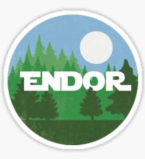 Endor Sticker