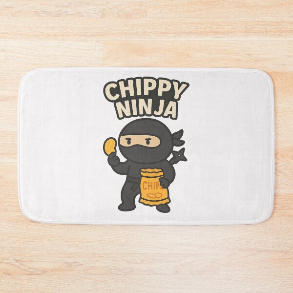 Item preview, Chippy Ninja – The Stealth Snack Master designed and sold by ALITOPRINCE.