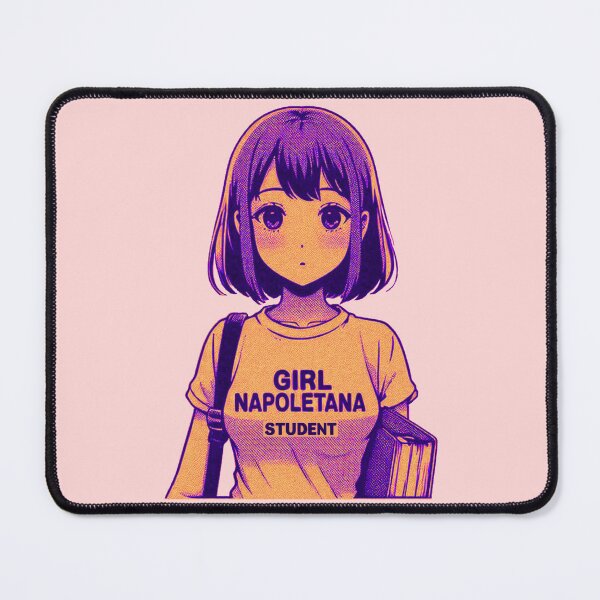 Item preview, Girl Napoletana Student – Design Anime Kawaii per Studentesse Napoletane designed and sold by Design by Anthony .
