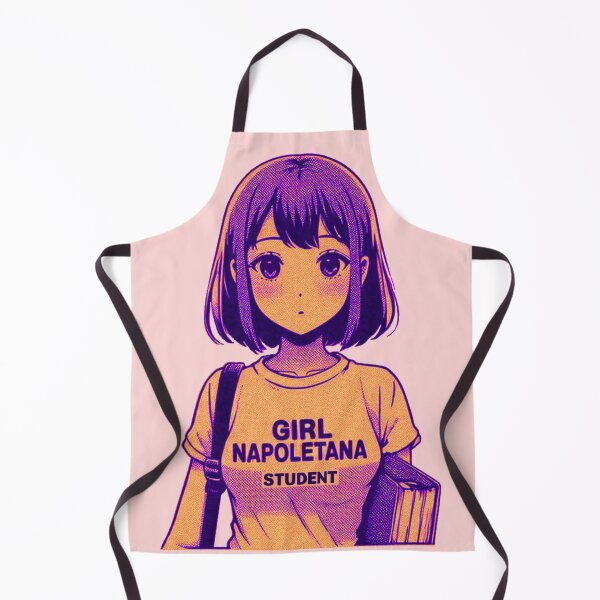 Item preview, Girl Napoletana Student – Design Anime Kawaii per Studentesse Napoletane designed and sold by Design by Anthony .
