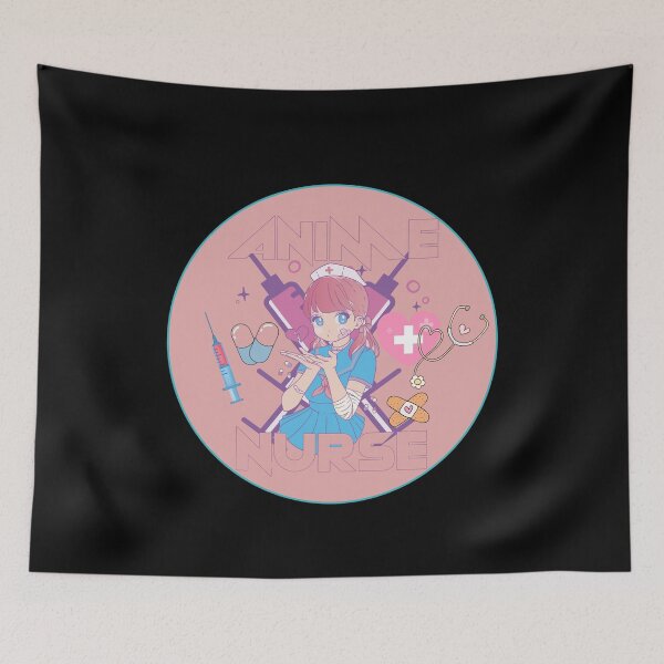 Item preview, Anime Nurse Kawaii Design – Nursing Hero in Manga Style designed and sold by KolbaVison.