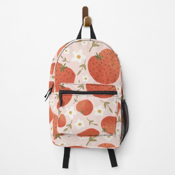 Item preview, Strawberry Seamless Pattern designed and sold by Walk Wild Design.