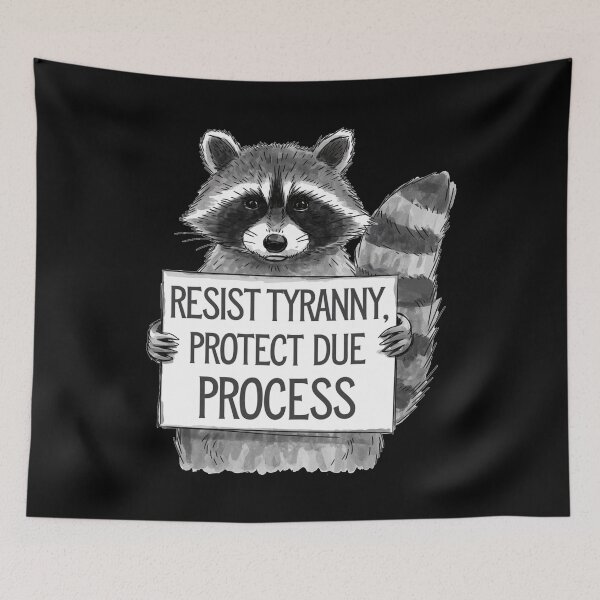 Item preview, Resist Tyranny, Protect Due Process  designed and sold by ketkacreations.