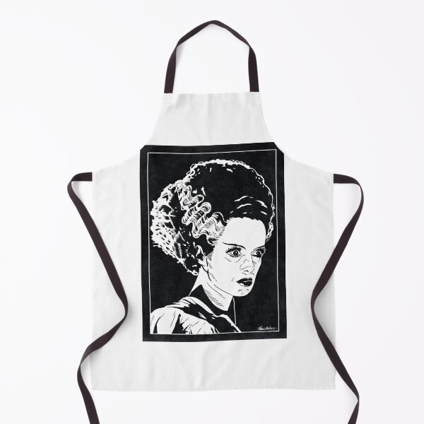 Item preview, BRIDE OF FRANKENSTEIN (Black and white) designed and sold by FamousWeirdosRB.