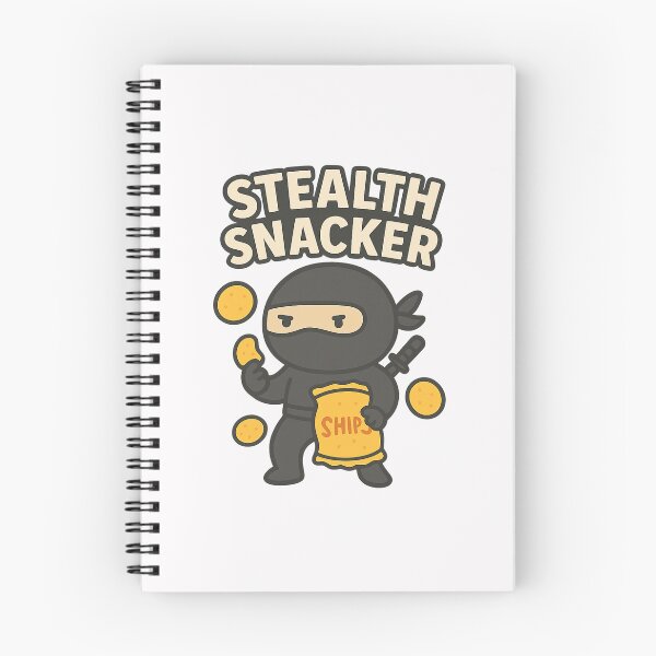 Item preview, Stealth Snacker – Ninja Snack Attack designed and sold by ALITOPRINCE.
