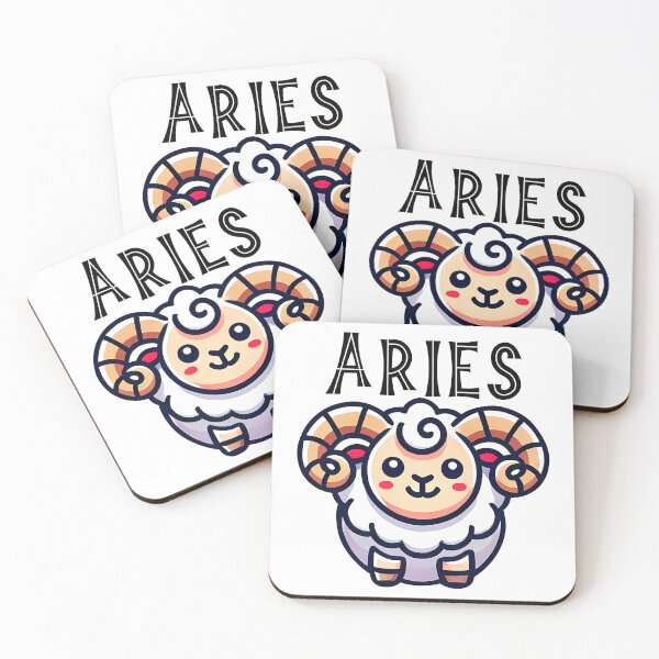 Item preview, Cute Aries zodiac sign designed and sold by CharmSpell.