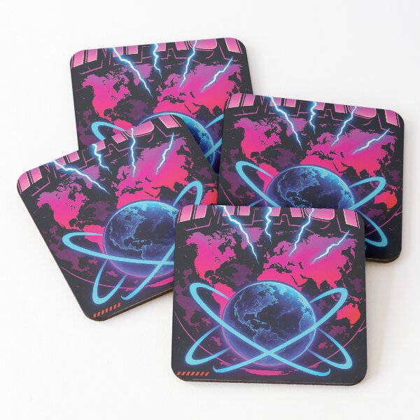 Item preview, Futuristic Poster – Impact of Global Change on Earth designed and sold by Gold Turtle  Lina.