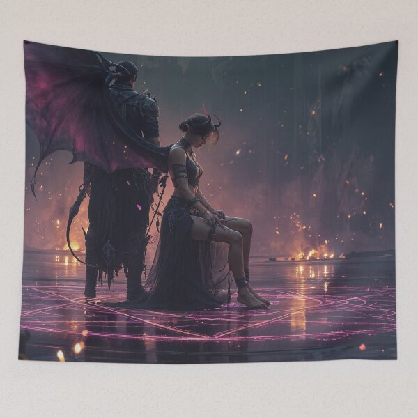 Item preview, Infernal Pact: The Dance of Shadows and Desire designed and sold by oanaunciuleanu.