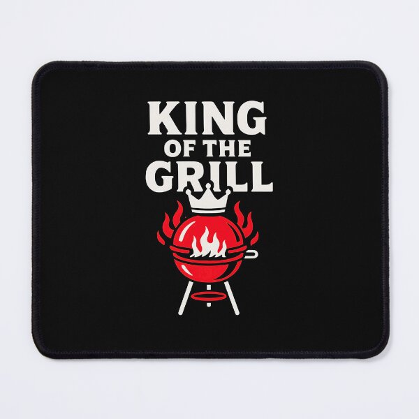 Item preview, King of the Grill – Funny BBQ Master designed and sold by Slawomir Holly.