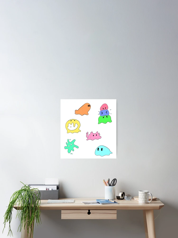Thumbnail 2 of 3, Poster, Slimes designed and sold by RottenToothLtd.