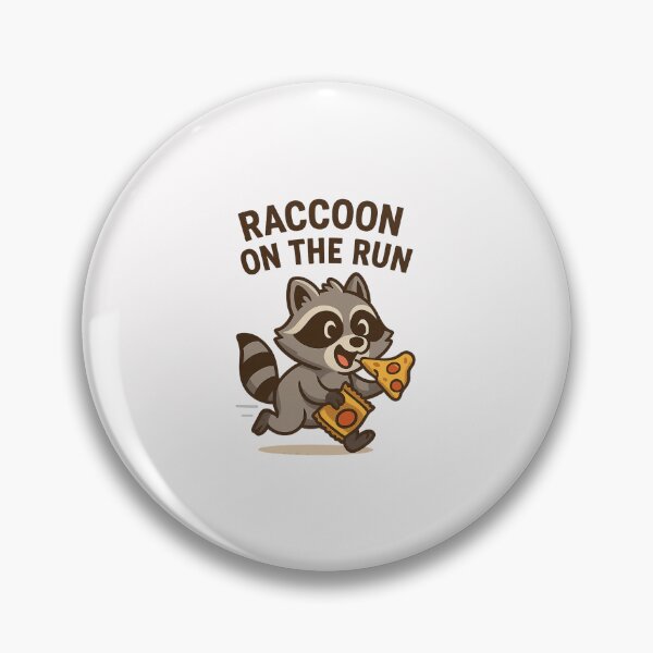 Item preview, Raccoon on the Run – Pizza Snatch Mission designed and sold by ALITOPRINCE.