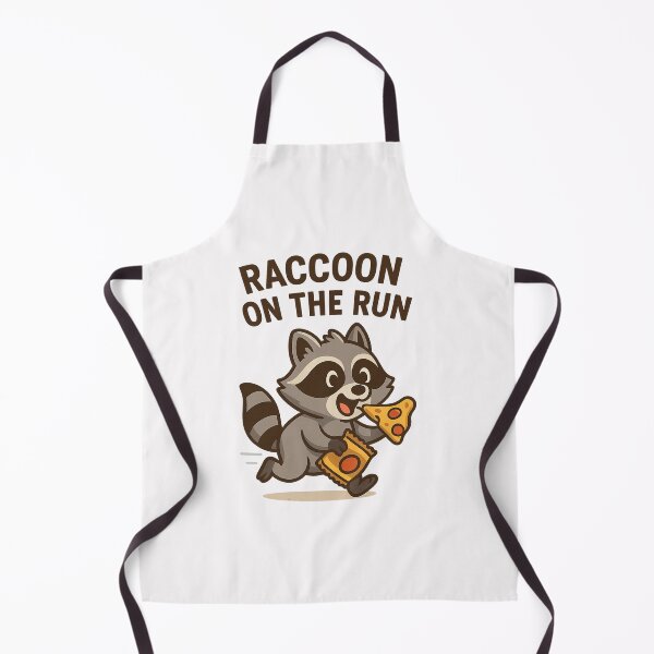 Item preview, Raccoon on the Run – Pizza Snatch Mission designed and sold by ALITOPRINCE.