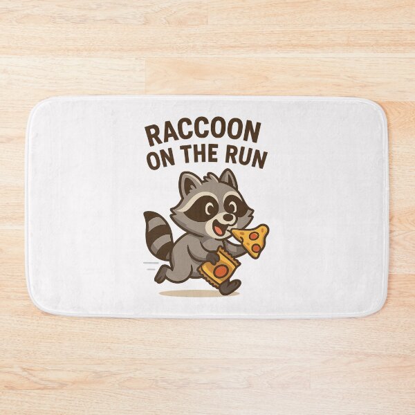 Item preview, Raccoon on the Run – Pizza Snatch Mission designed and sold by ALITOPRINCE.
